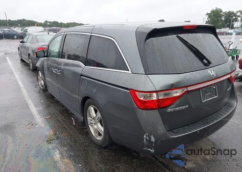 2011 Honda Odyssey Touring/Touring Elite from USA, damaged, VIN 5FNRL5H90BB035530